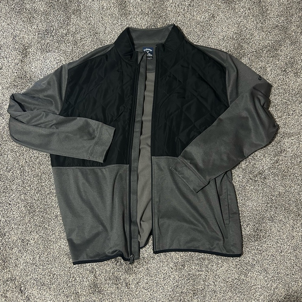 Callaway Black and Gray Lightweight Jacket